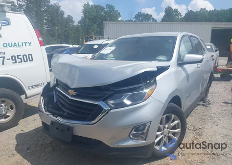 2021 Chevrolet Equinox Lt из США, поврежденный, VIN 3GNAXTEV0MS135698